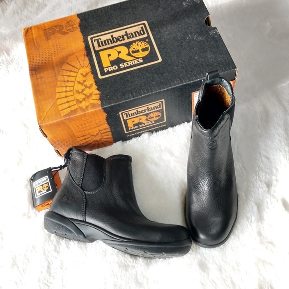 timberland pro pull on boots
